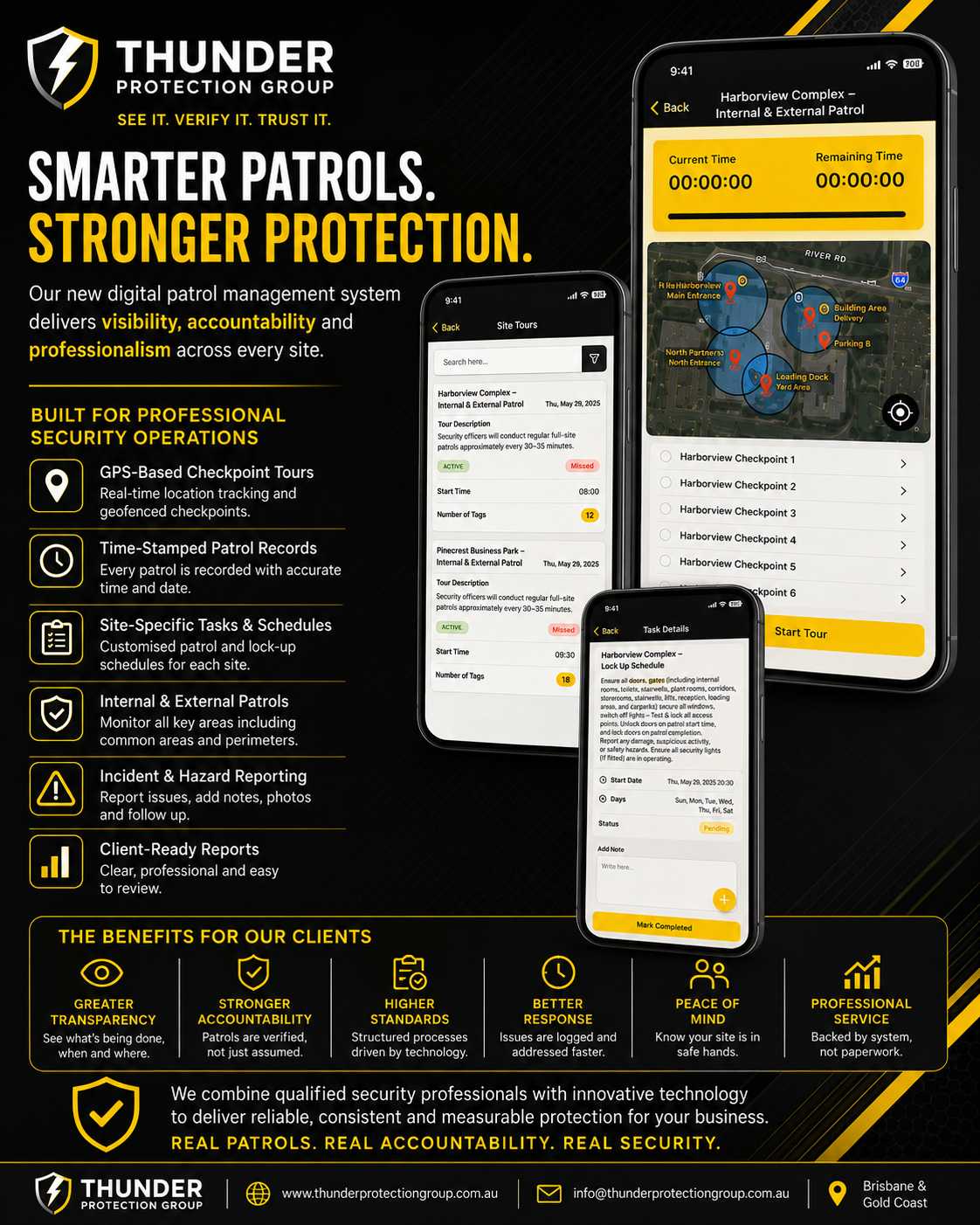 Simplify security management with ThunderConnect App